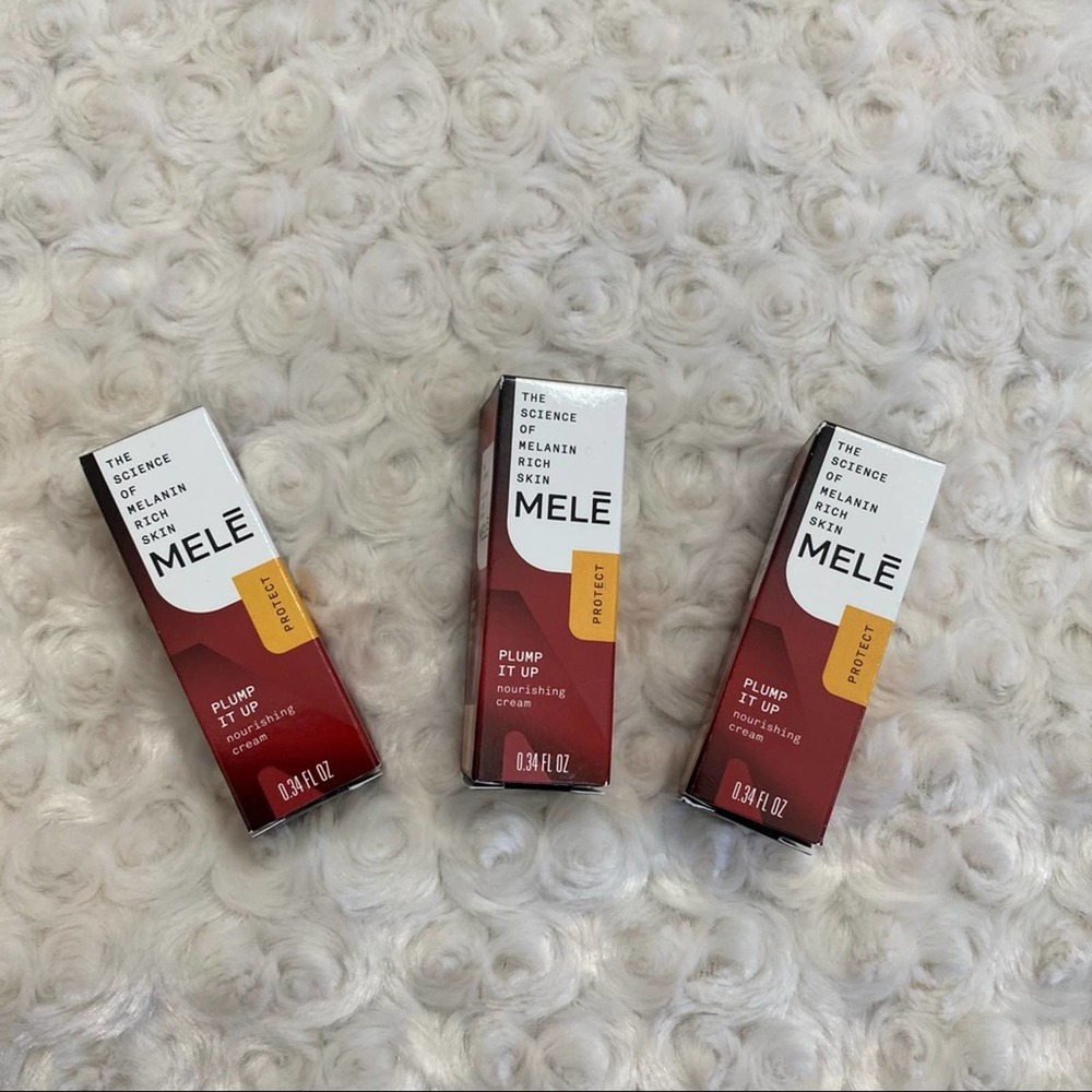 NWT 3 tubes of Mele Plump It Up Nourishing Cream